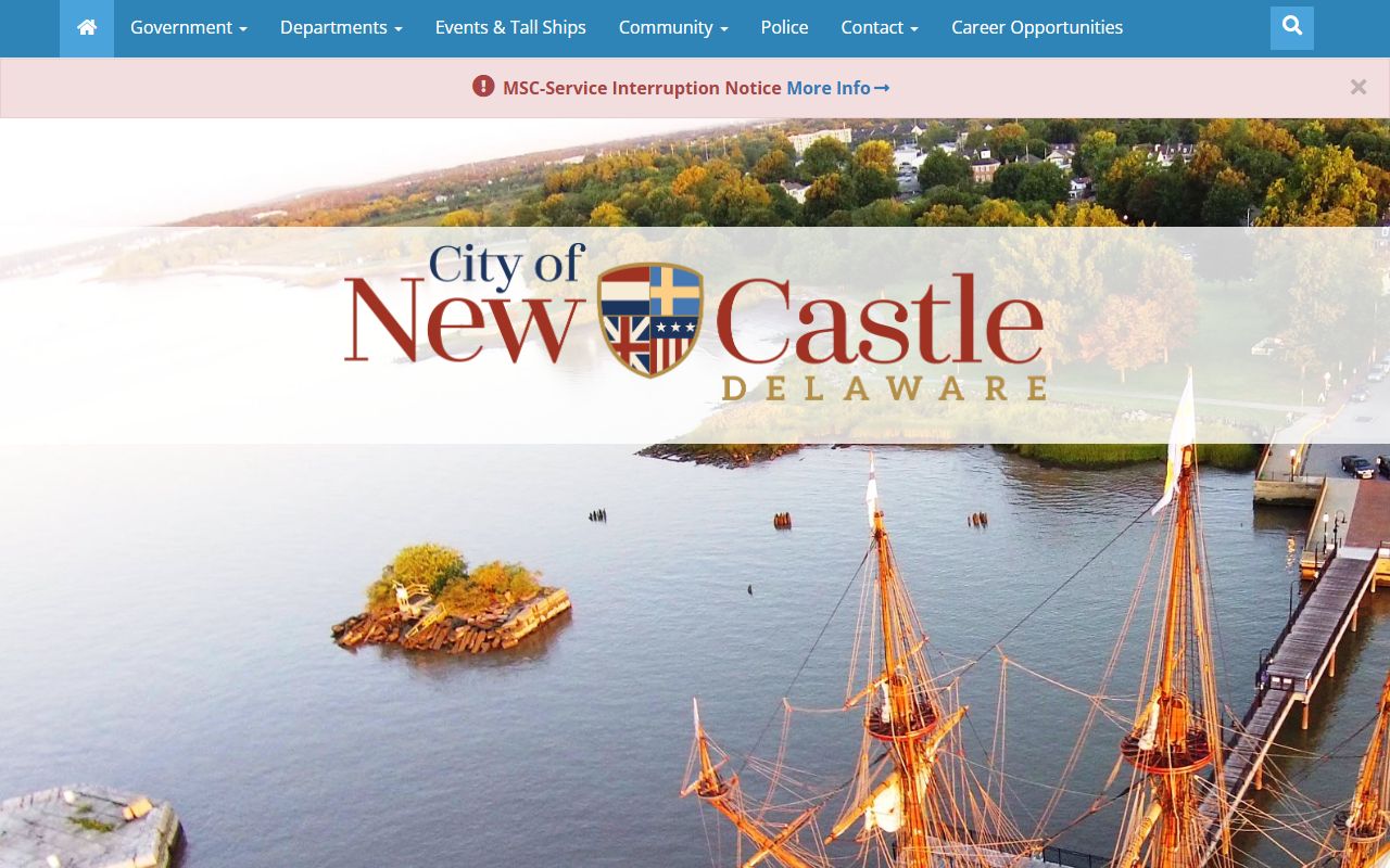New Castle Residents Directory City Hall website